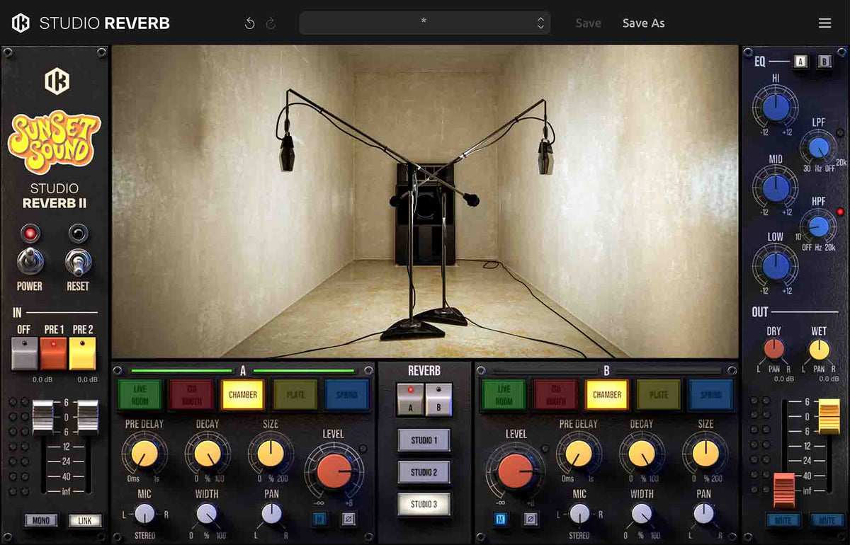 Sunset Sound Studio Reverb II