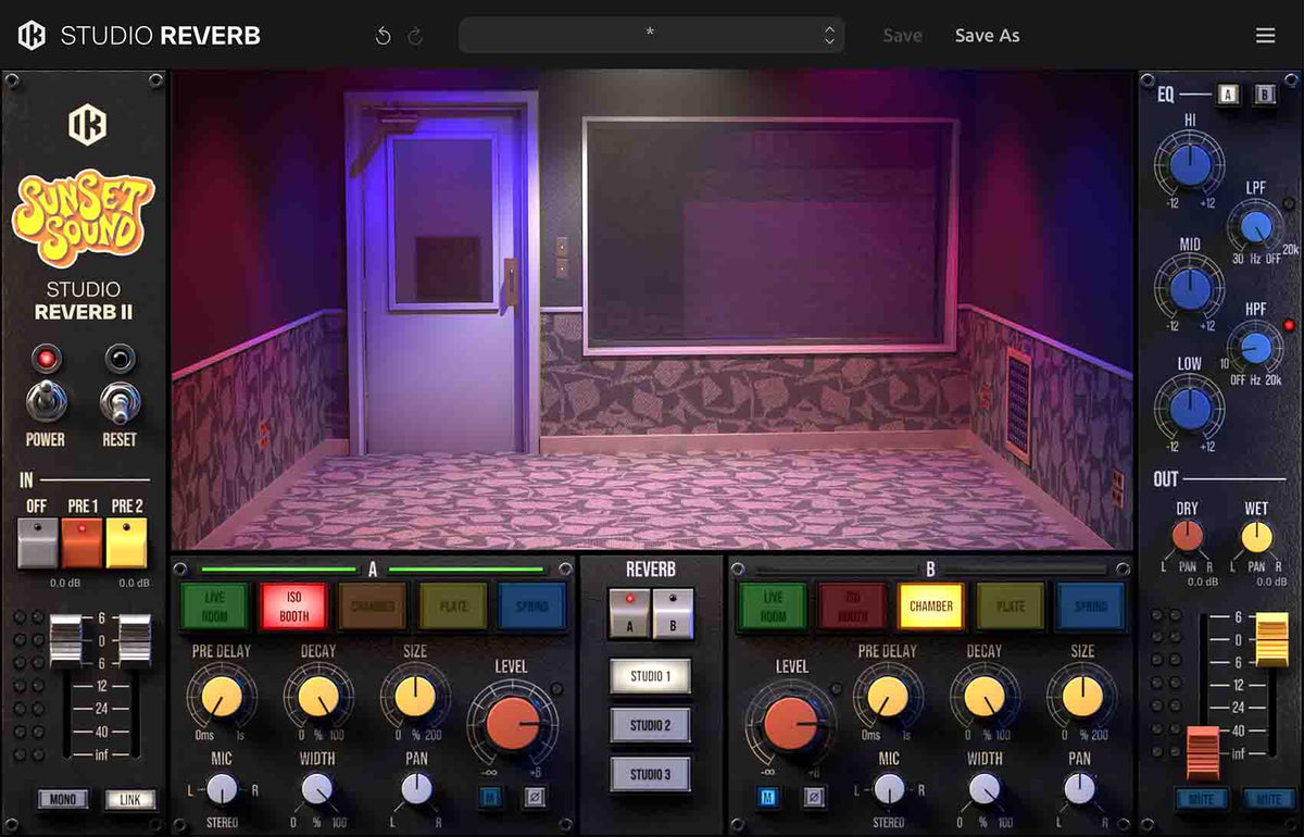 Sunset Sound Studio Reverb II
