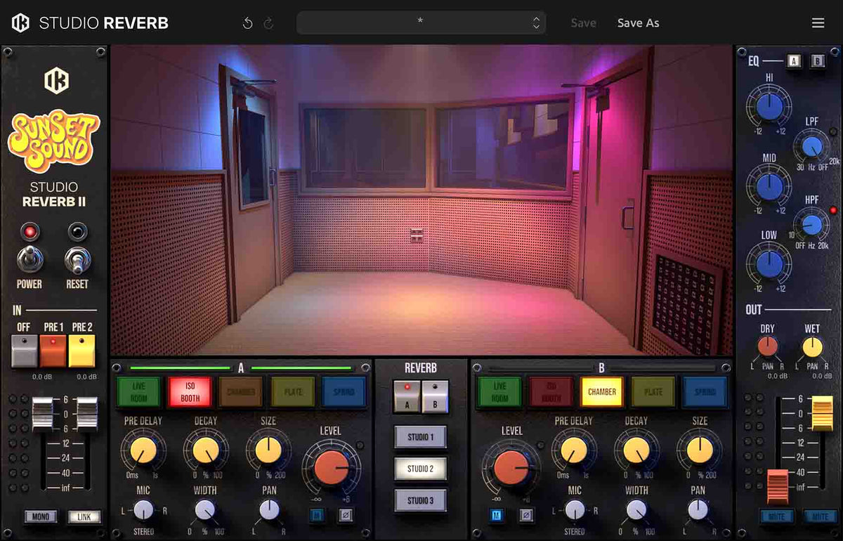 Sunset Sound Studio Reverb II