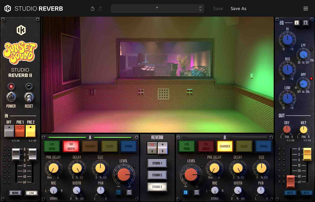 Sunset Sound Studio Reverb II