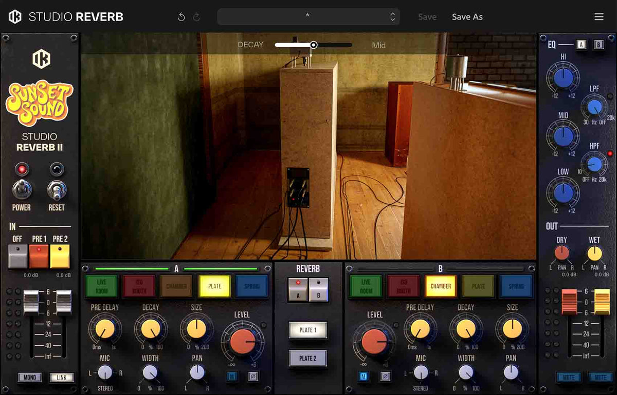 Sunset Sound Studio Reverb II