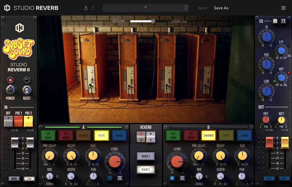 Sunset Sound Studio Reverb II