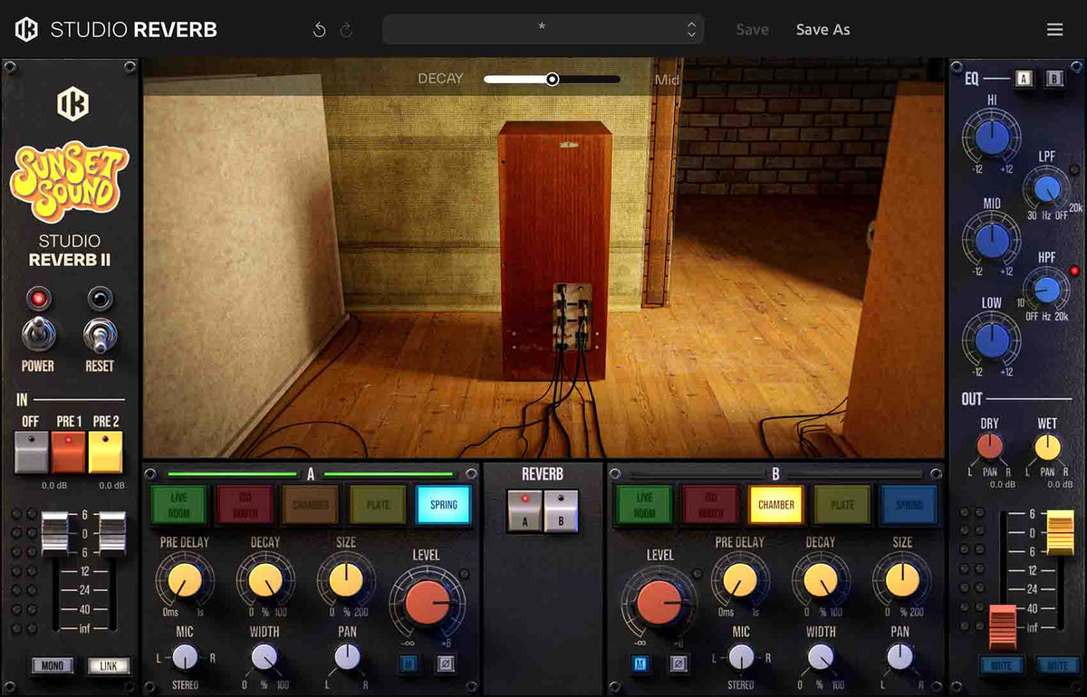 Sunset Sound Studio Reverb II
