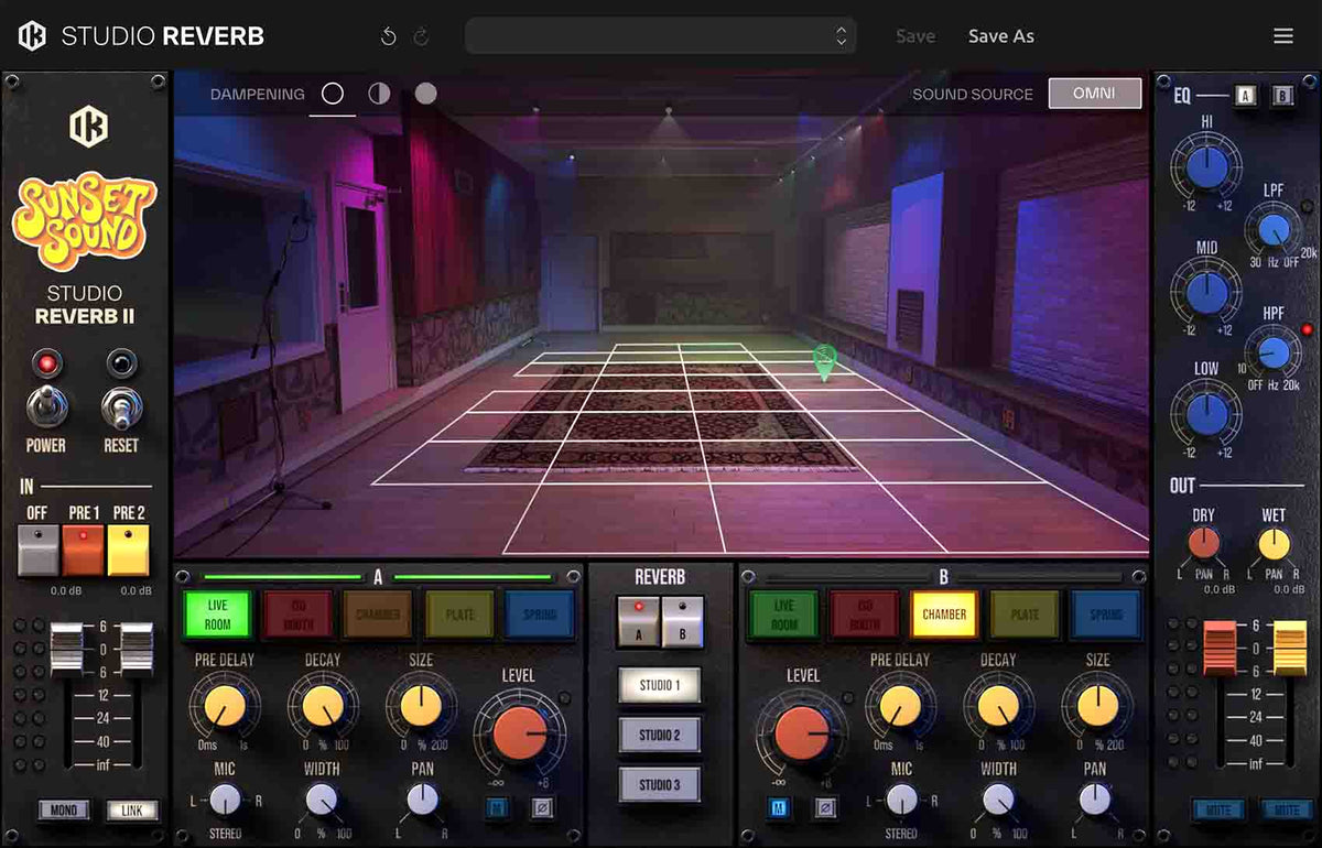 Sunset Sound Studio Reverb II