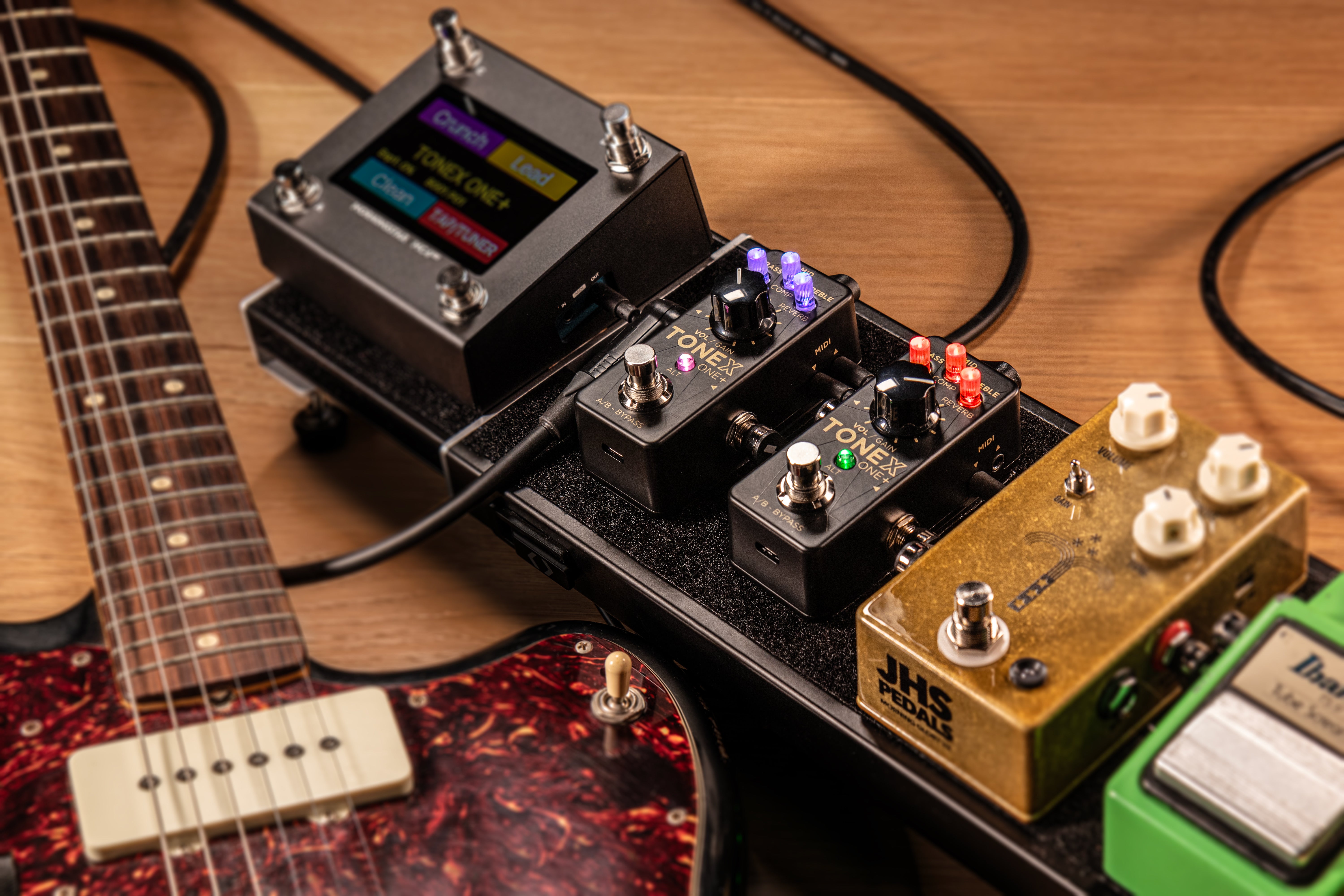 ギター IK Multimedia TONEX ONE+ TONEX ONE+ | AI Amp & Effects Pedal with Bluetooth