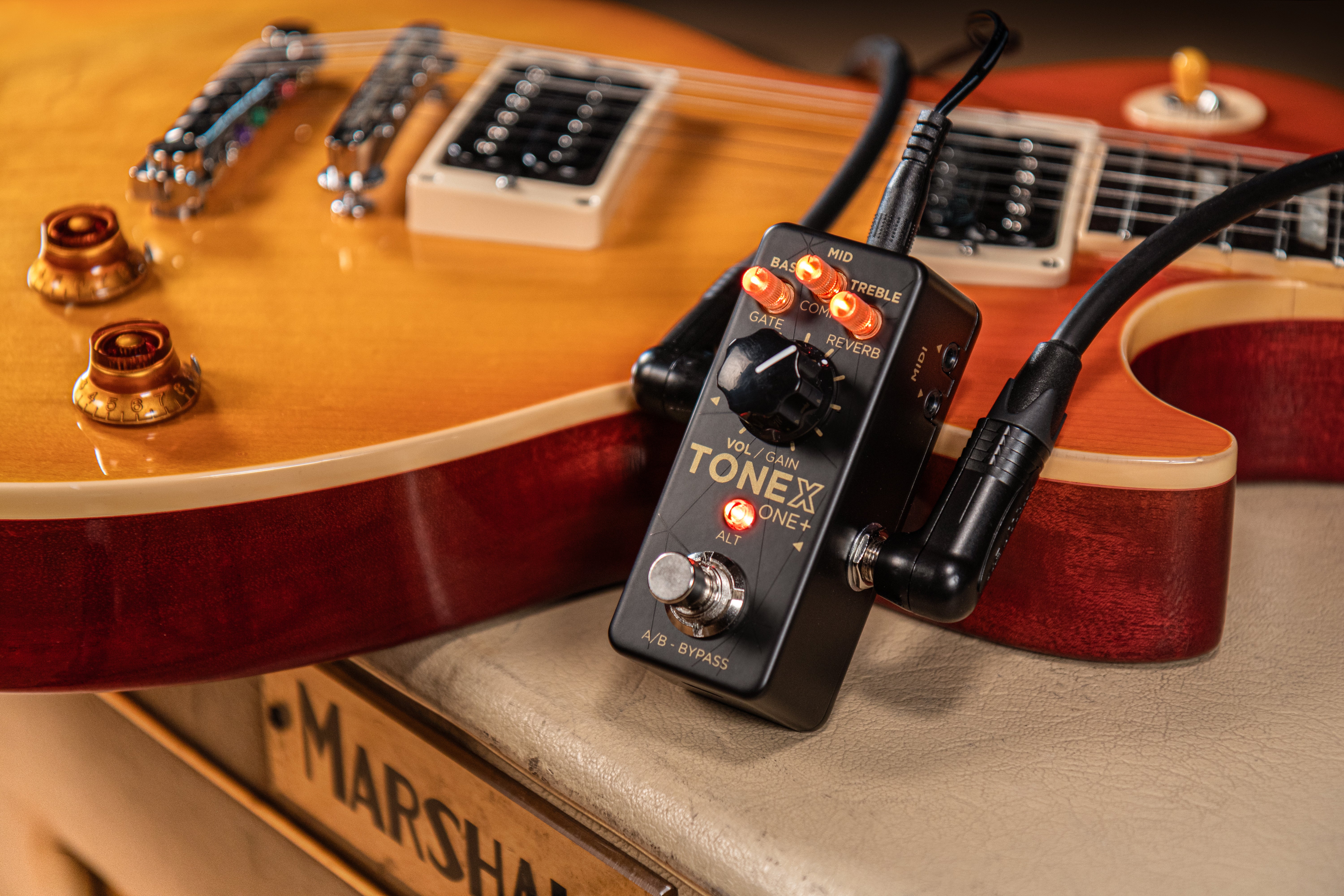 ギター IK Multimedia TONEX ONE+ TONEX ONE+ | AI Amp & Effects Pedal with Bluetooth