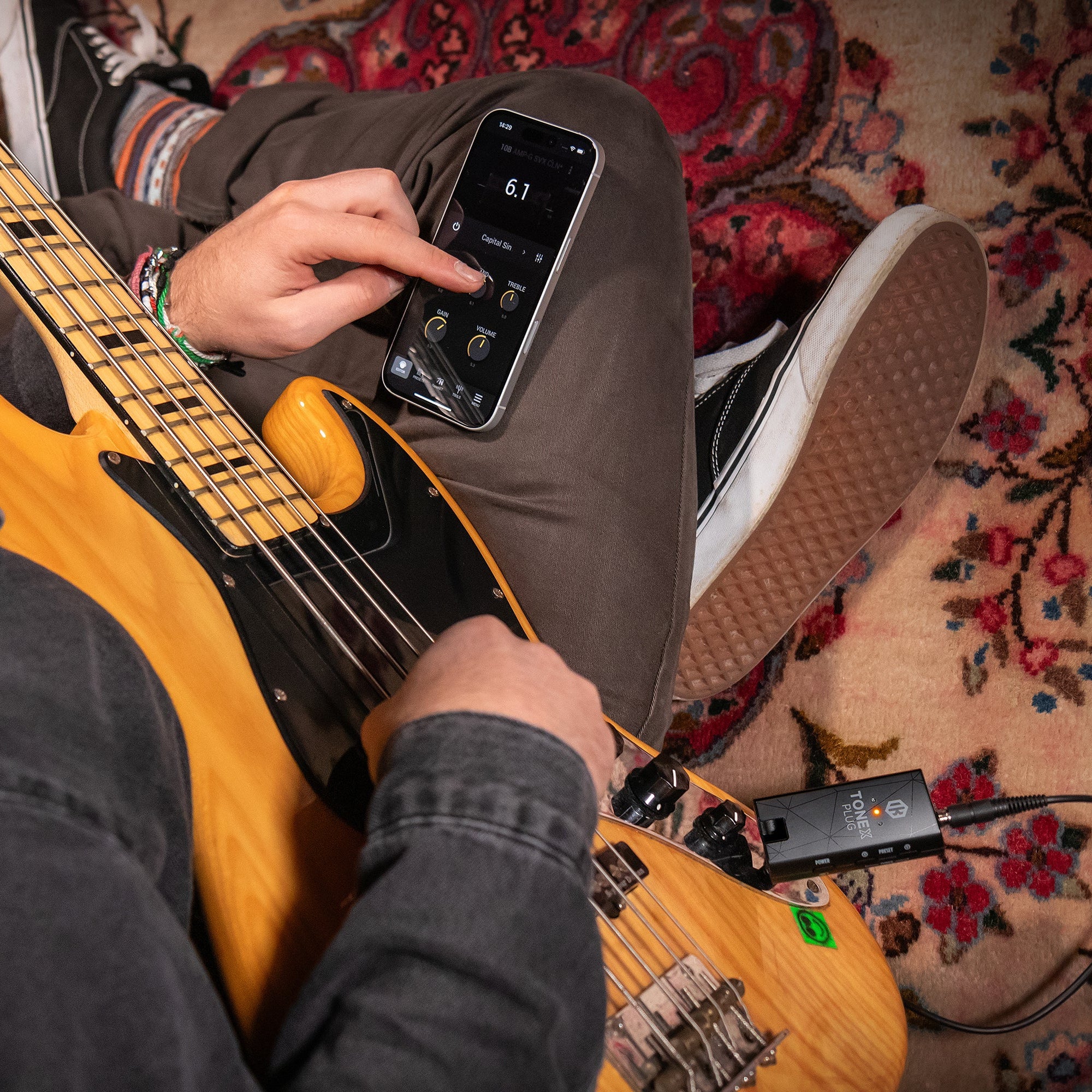 TONEX Plug | Portable AI Guitar Headphone Amp