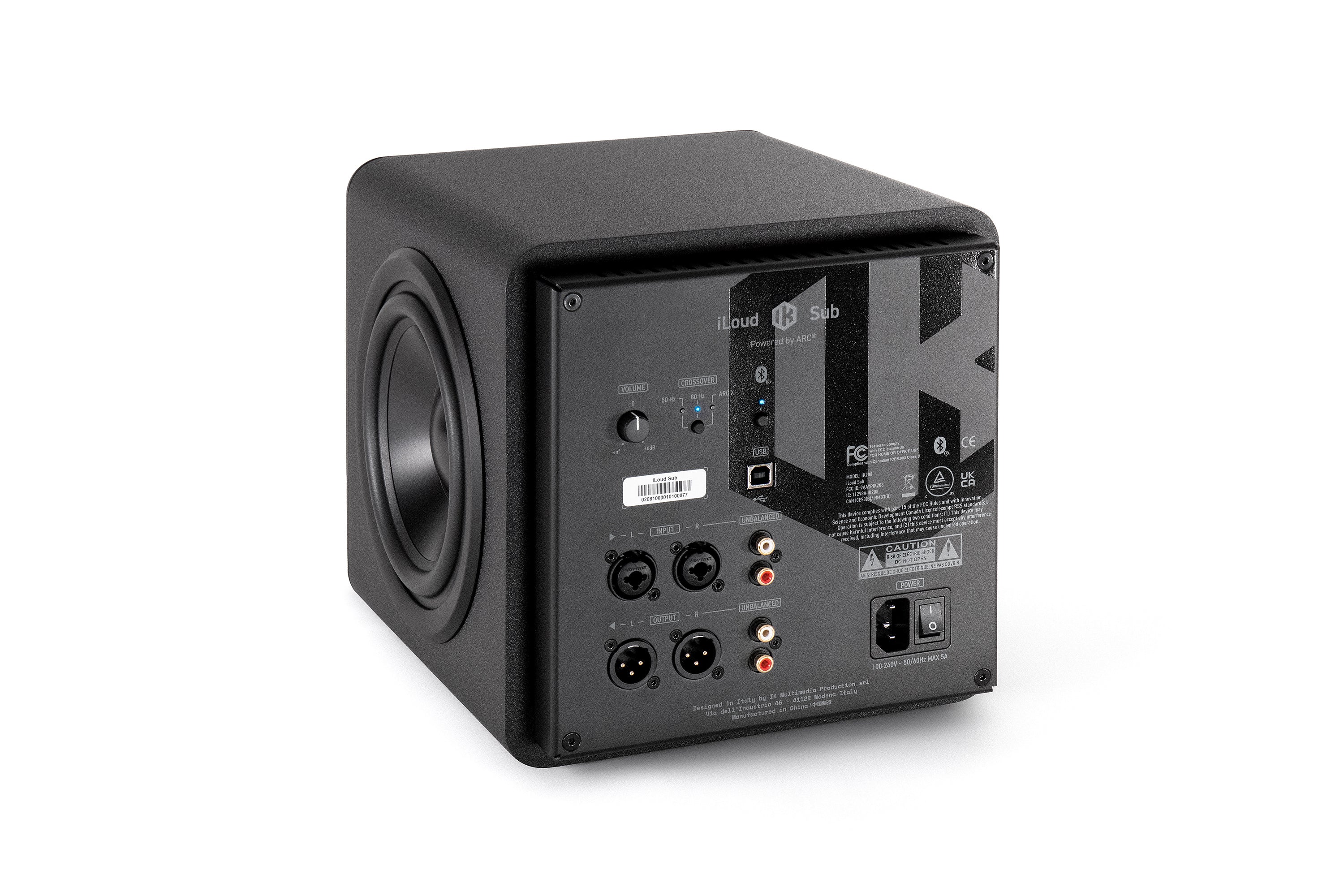 iLoud Sub — Compact Studio Subwoofer with ARC X Calibration | IK