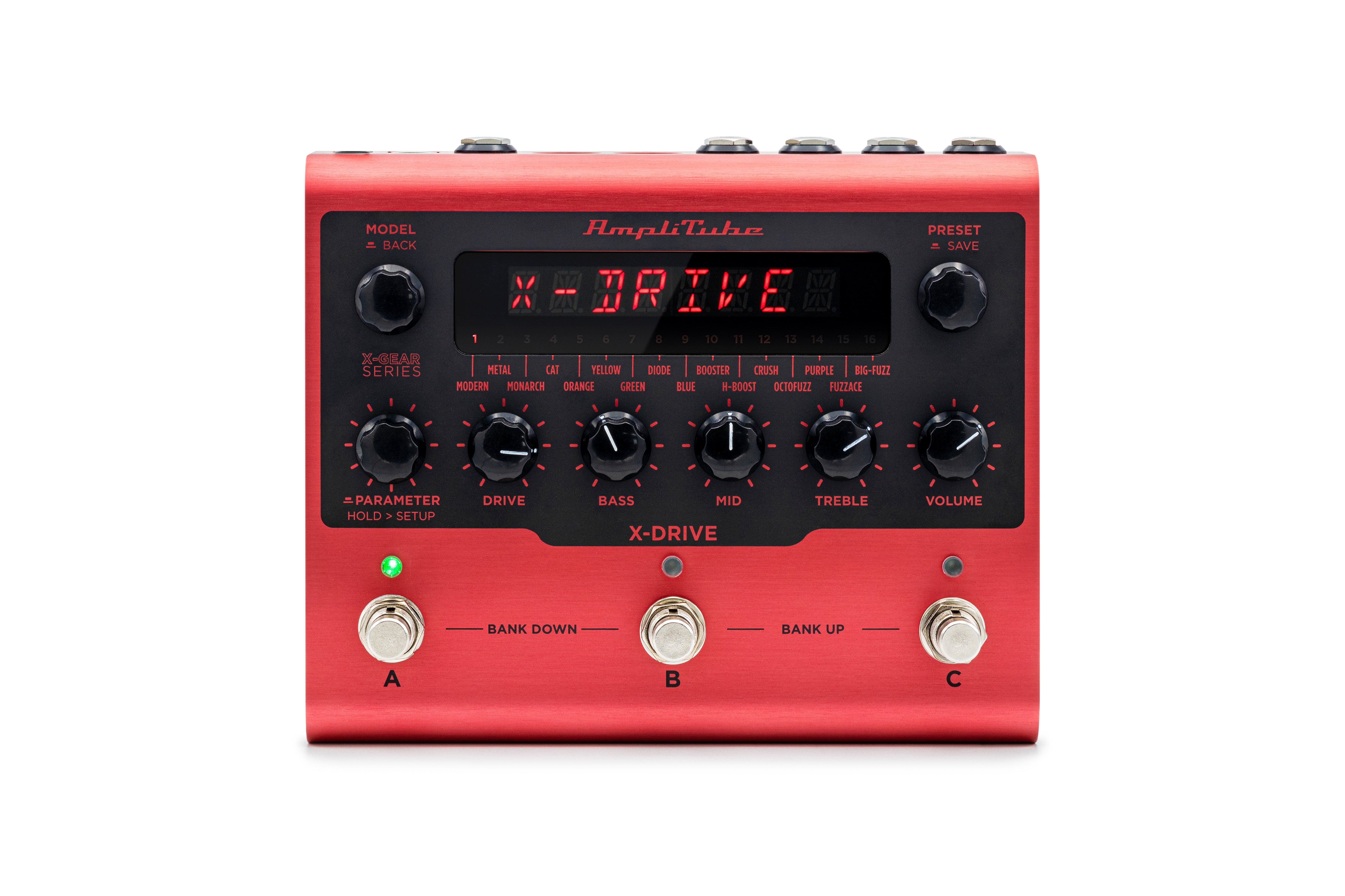 AmpliTube X-DRIVE | Distortion Pedal