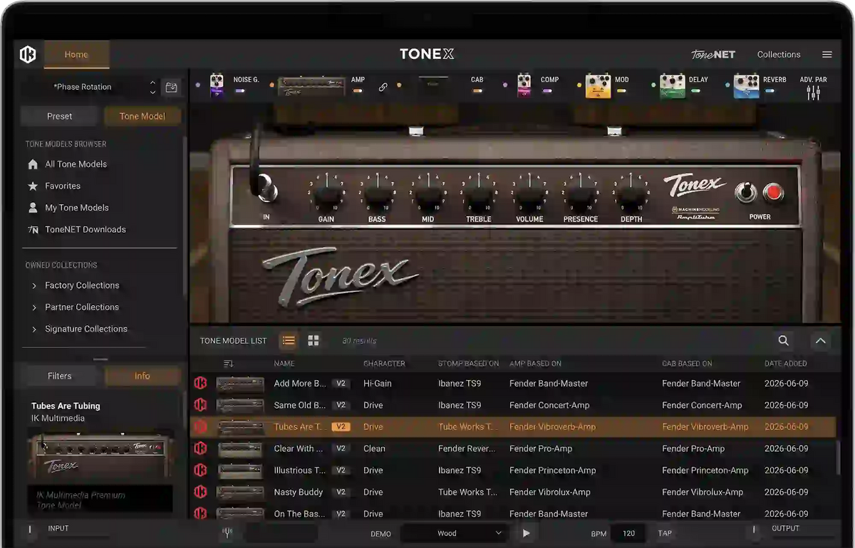 TONEX Brown Panel Signature Collection