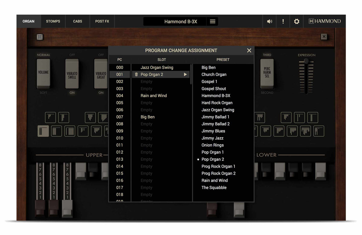 Hammond B-3X