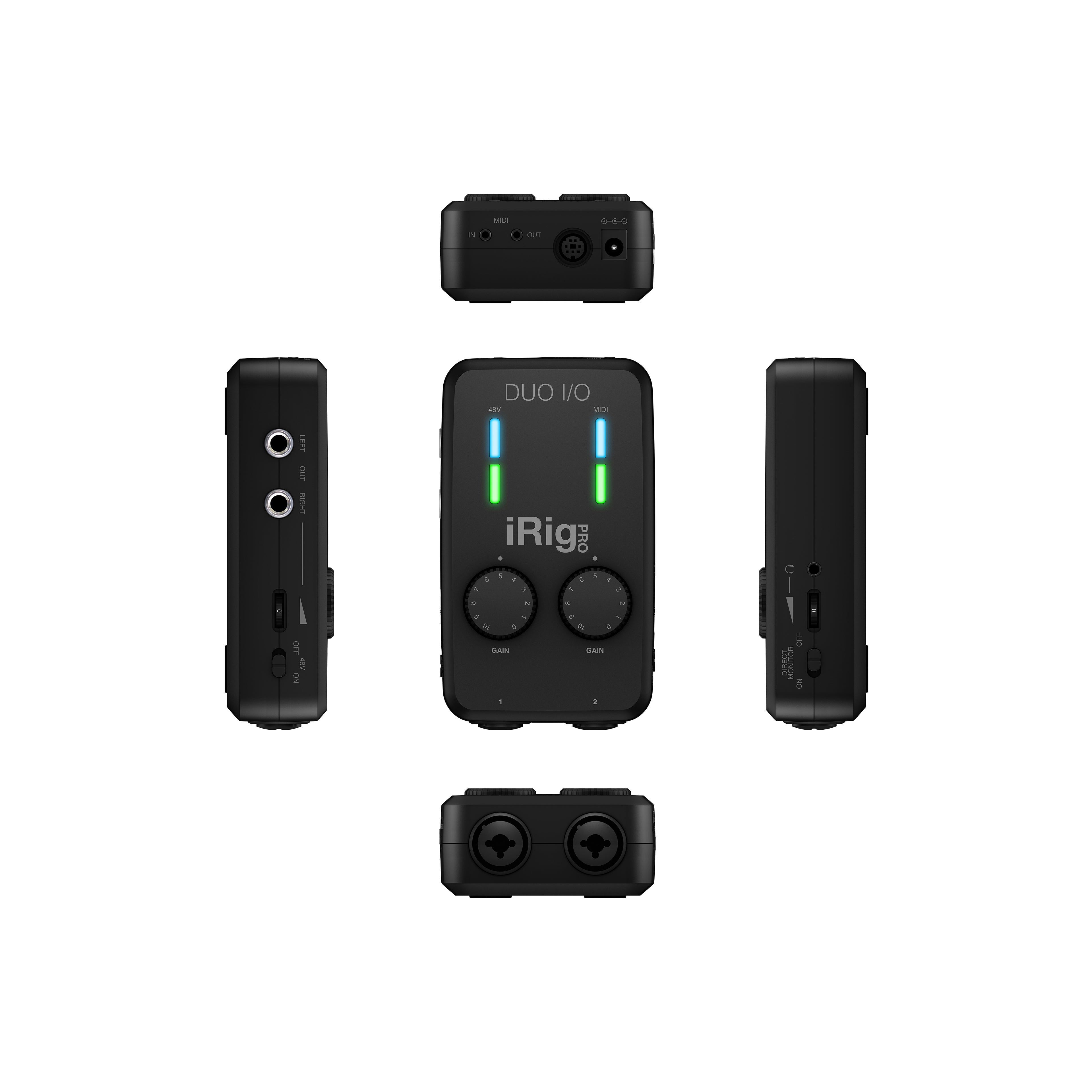iRig Pro DUO I/O オーディオインターフェイス iRig Pro Duo I/O | 2-Channel Audio & MIDI Interface