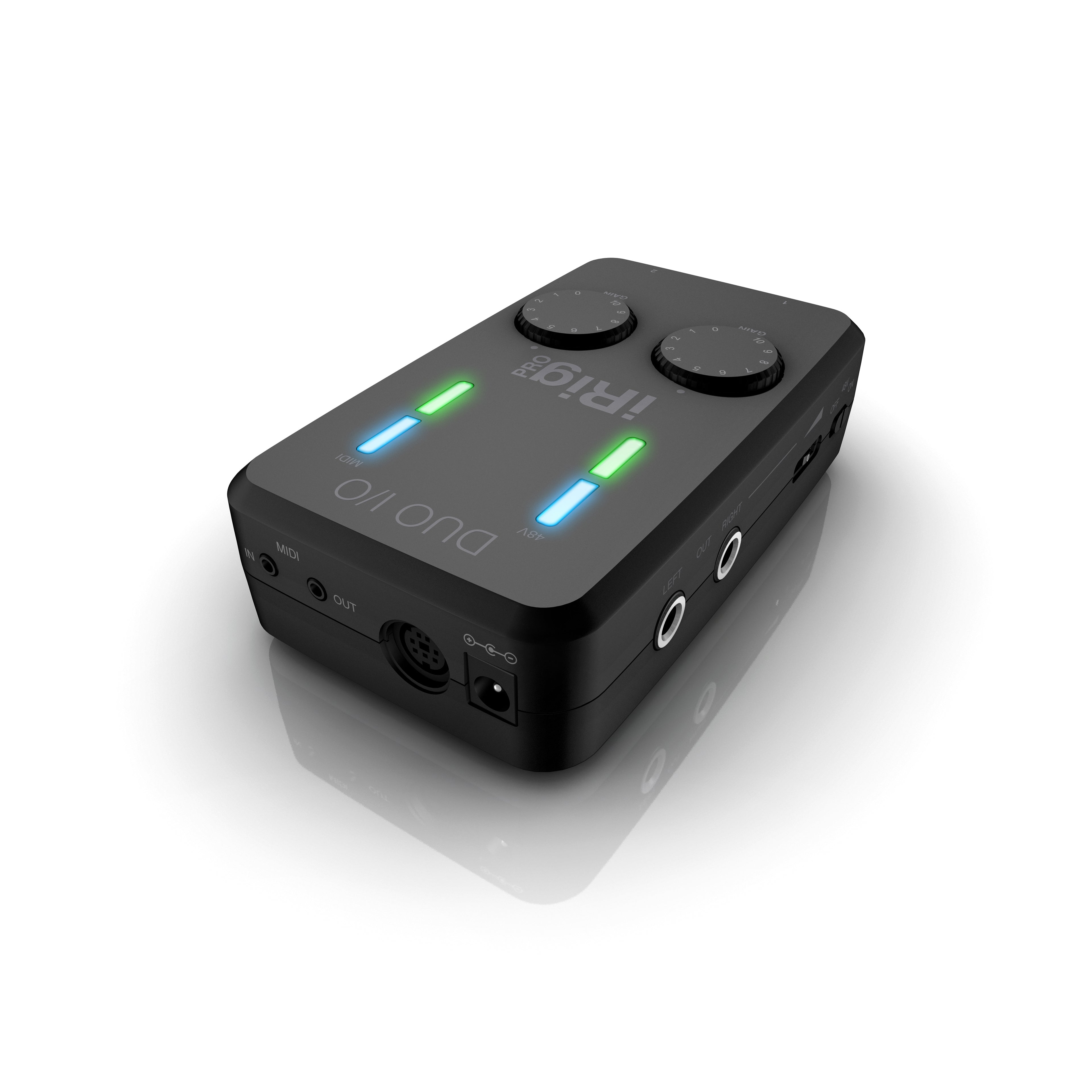 iRig Pro Duo I/O | 2-Channel Audio & MIDI Interface