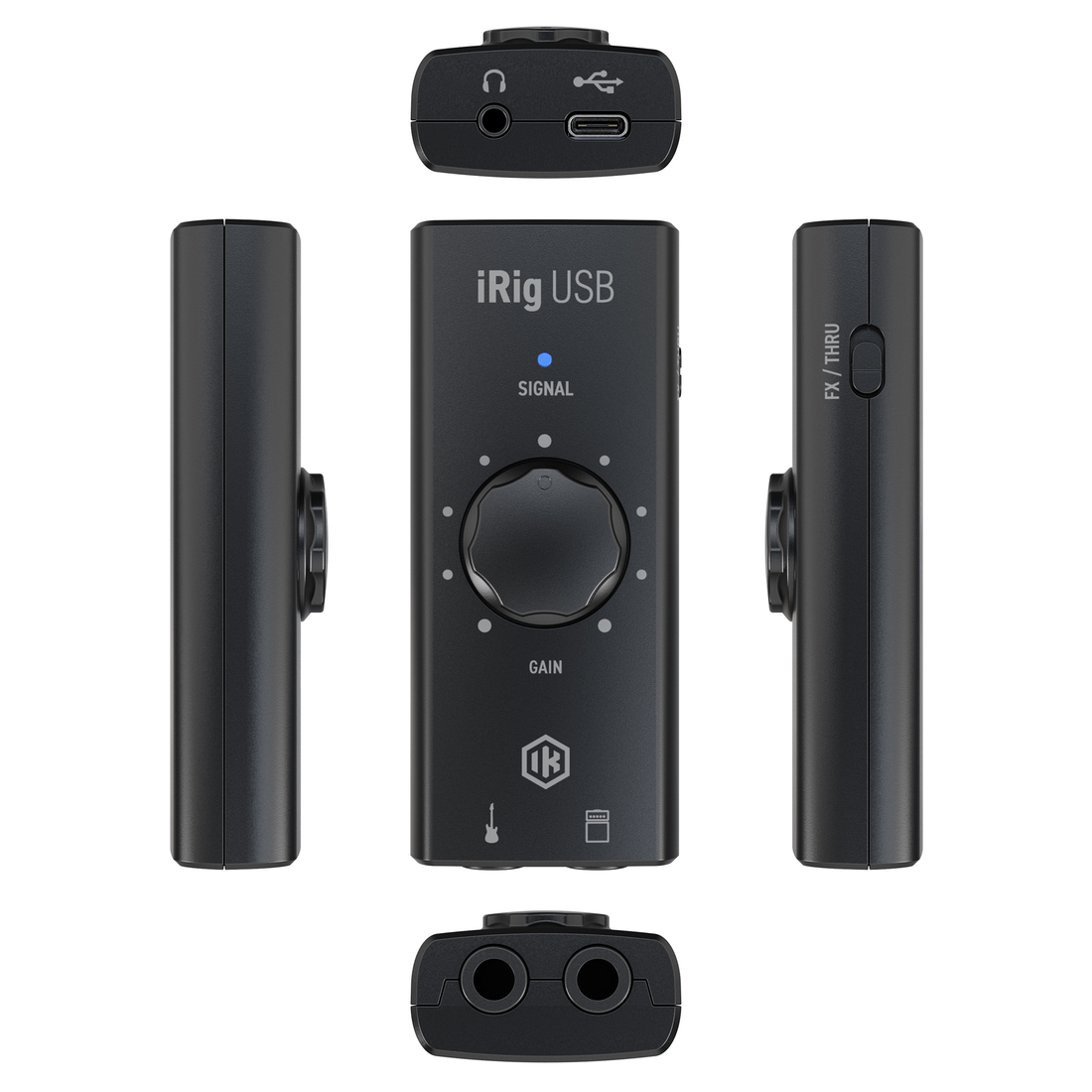 IK Multimedia iRig USB オーディオインターフェイス iRig USB | USB Guitar & Bass Interface