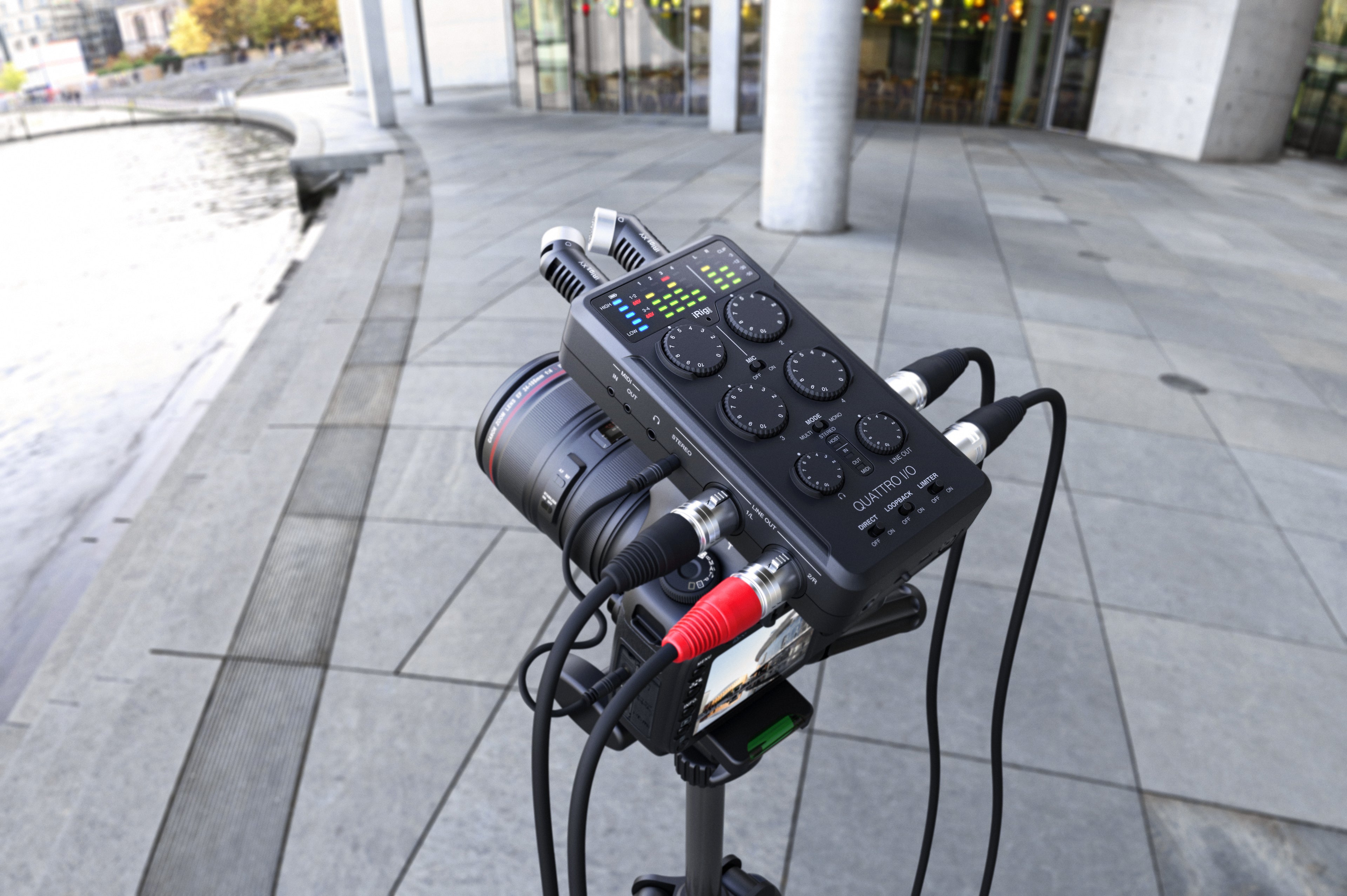 iRig Pro Quattro I/O | 4-Input Recording Interface