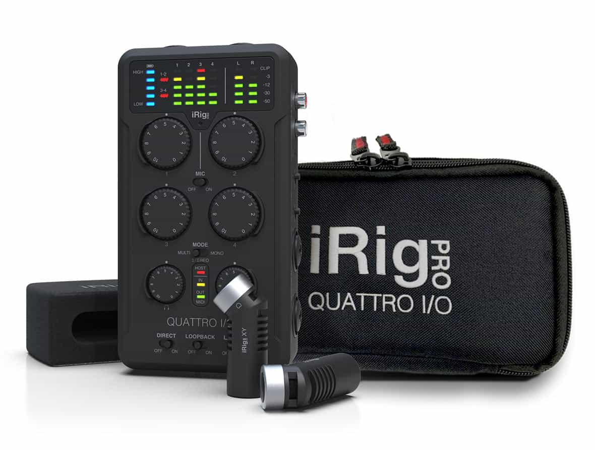 【ジャンク】iRig Pro Quattro I/O オーディオインターフェイス iRig Pro Quattro I/O | 4-Input Recording Interface