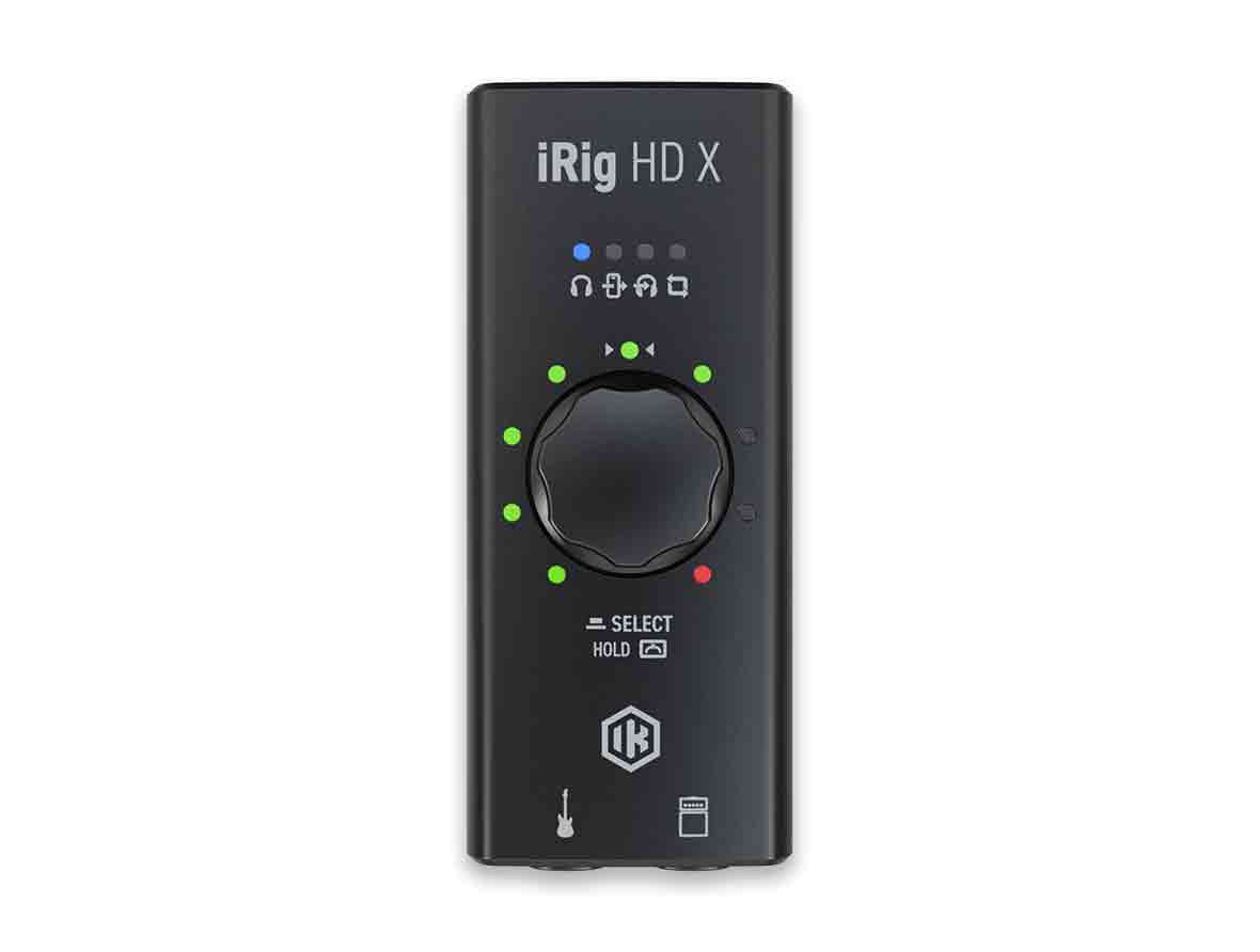 iRig HD X ユニバーサルギターインターフェース iRig HD X | Guitar & Bass Interface