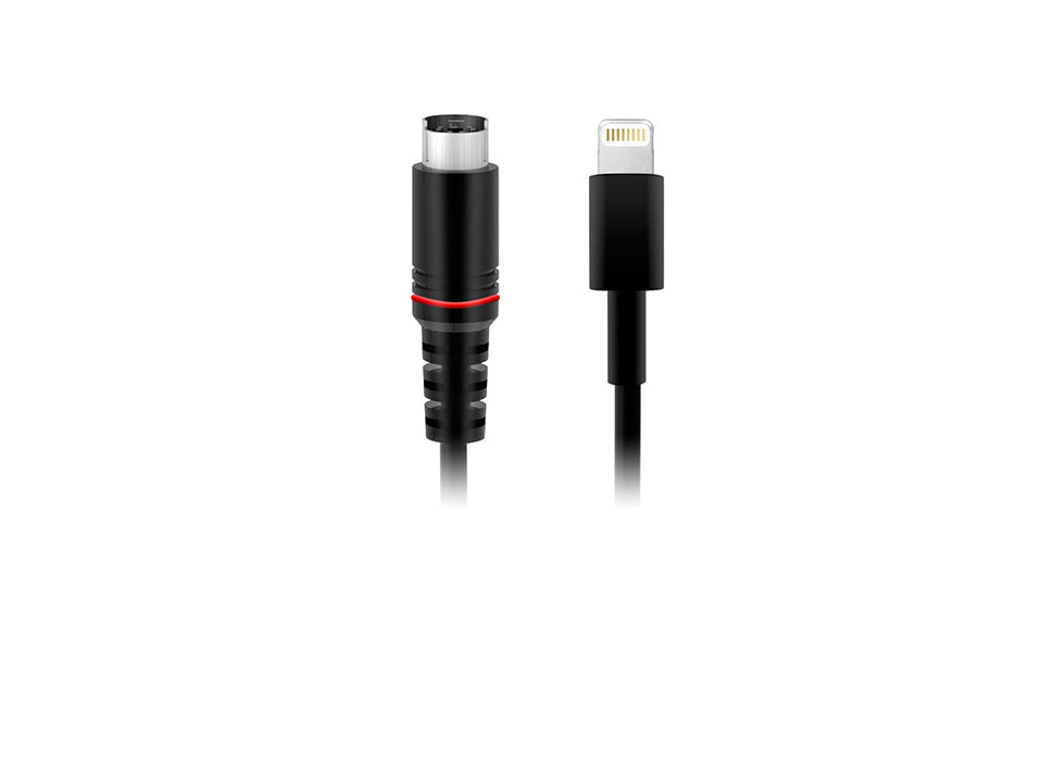 Lightning to Mini-DIN cable with Charging