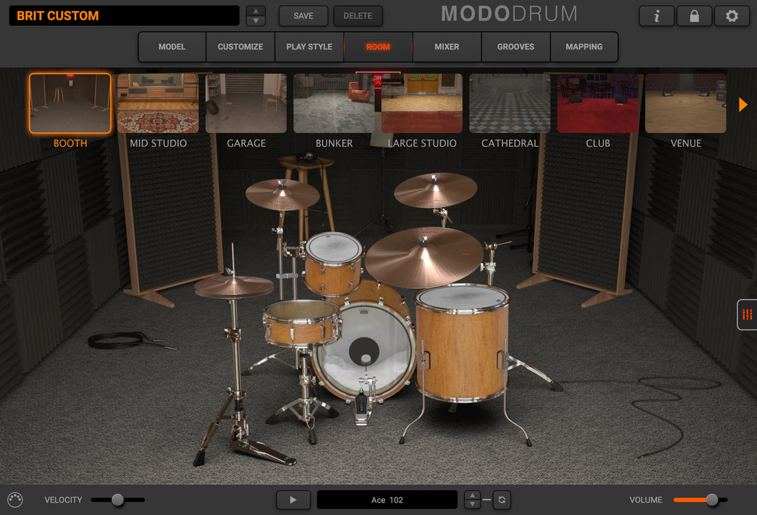 MODO DRUM Kit - Brit Custom