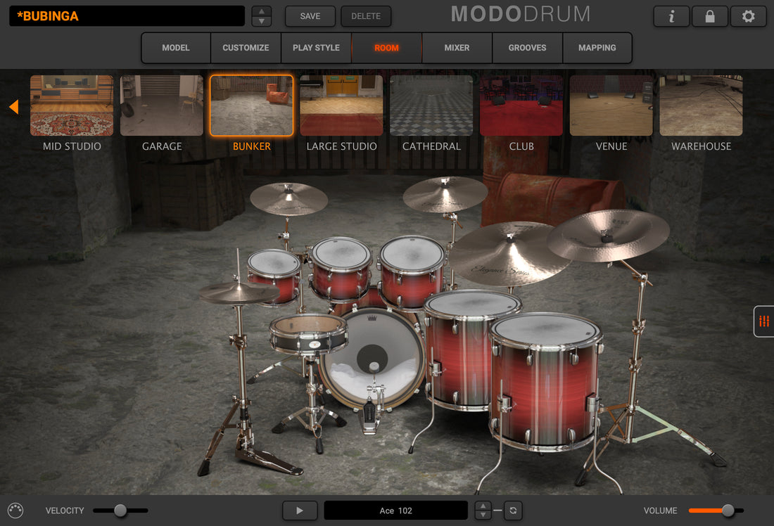 MODO DRUM Kit - Bubinga