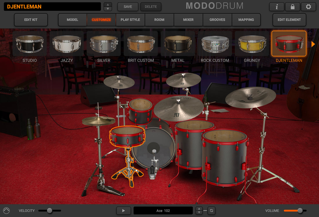 MODO DRUM Kit - Djentleman