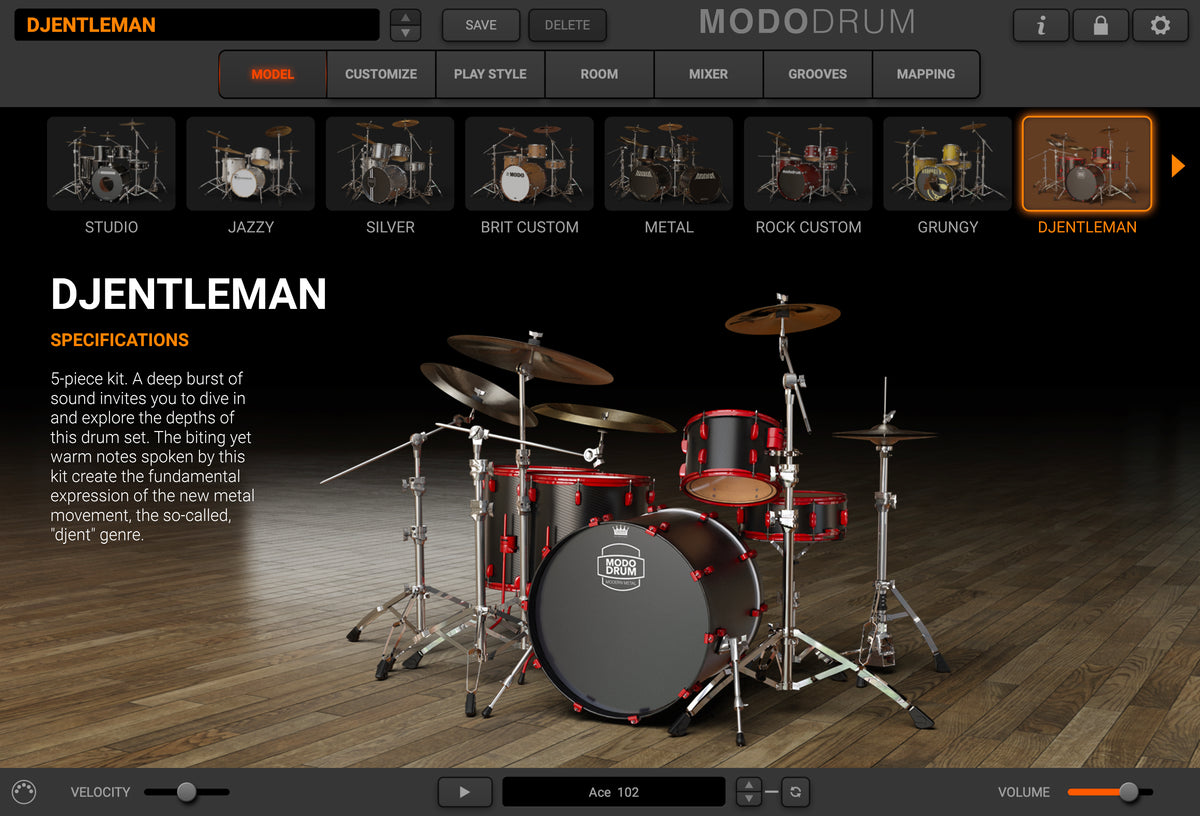 MODO DRUM Kit - Djentleman