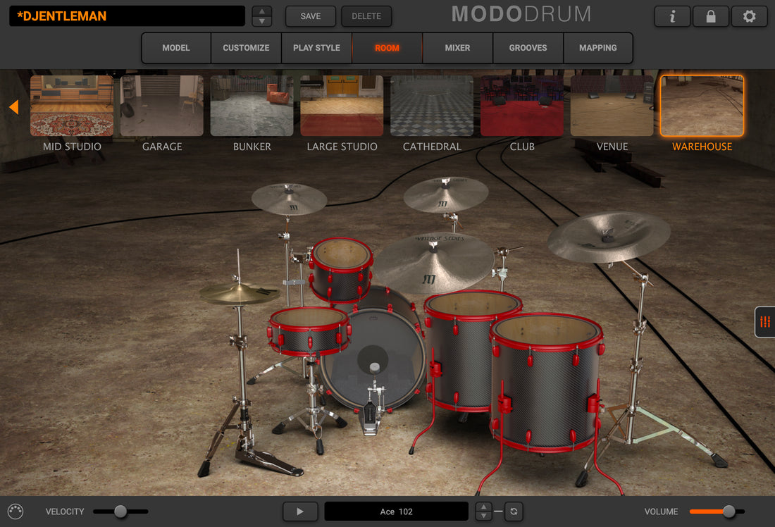 MODO DRUM Kit - Djentleman