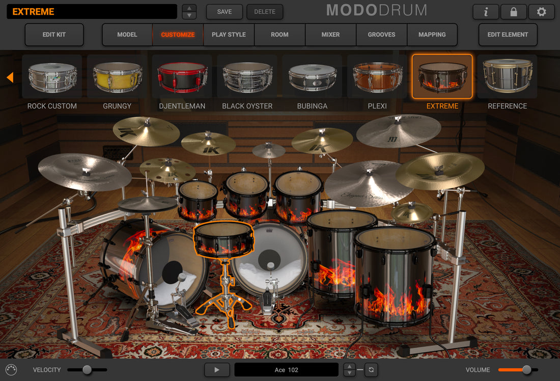 MODO DRUM Kit - Extreme