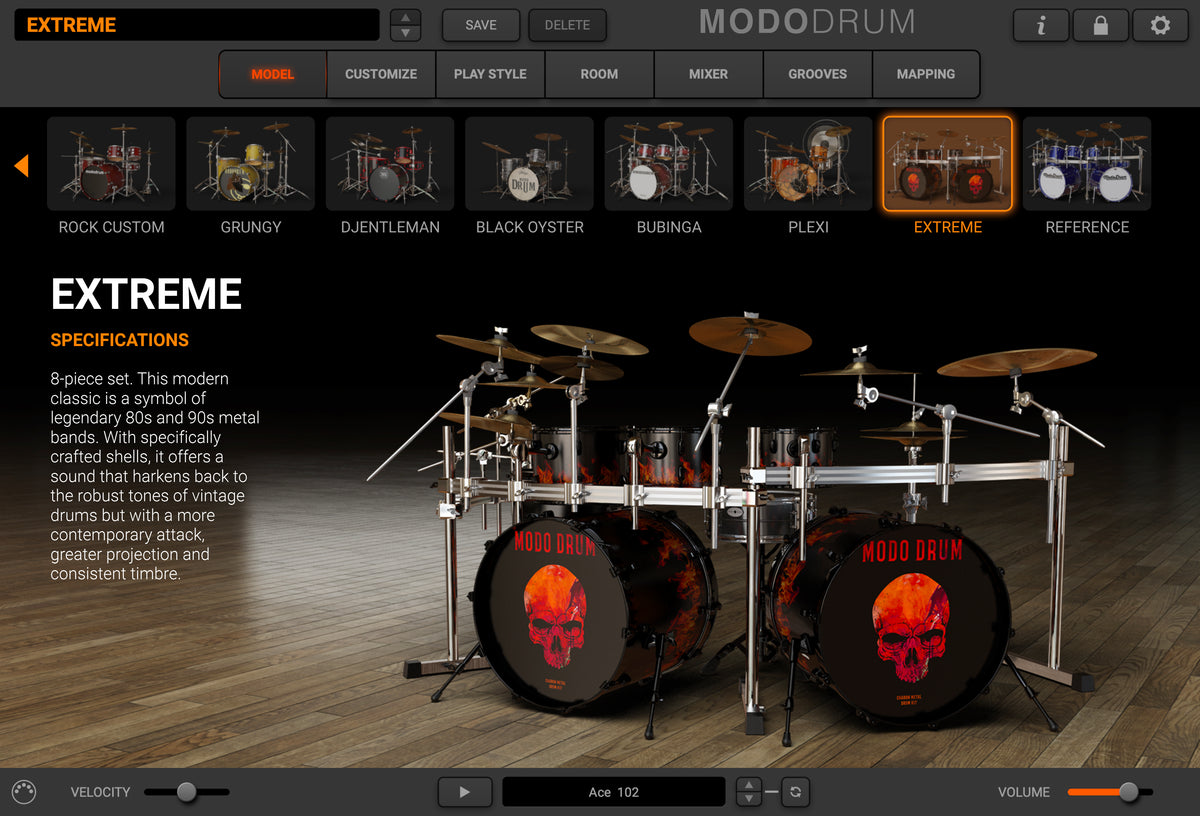 MODO DRUM Kit - Extreme