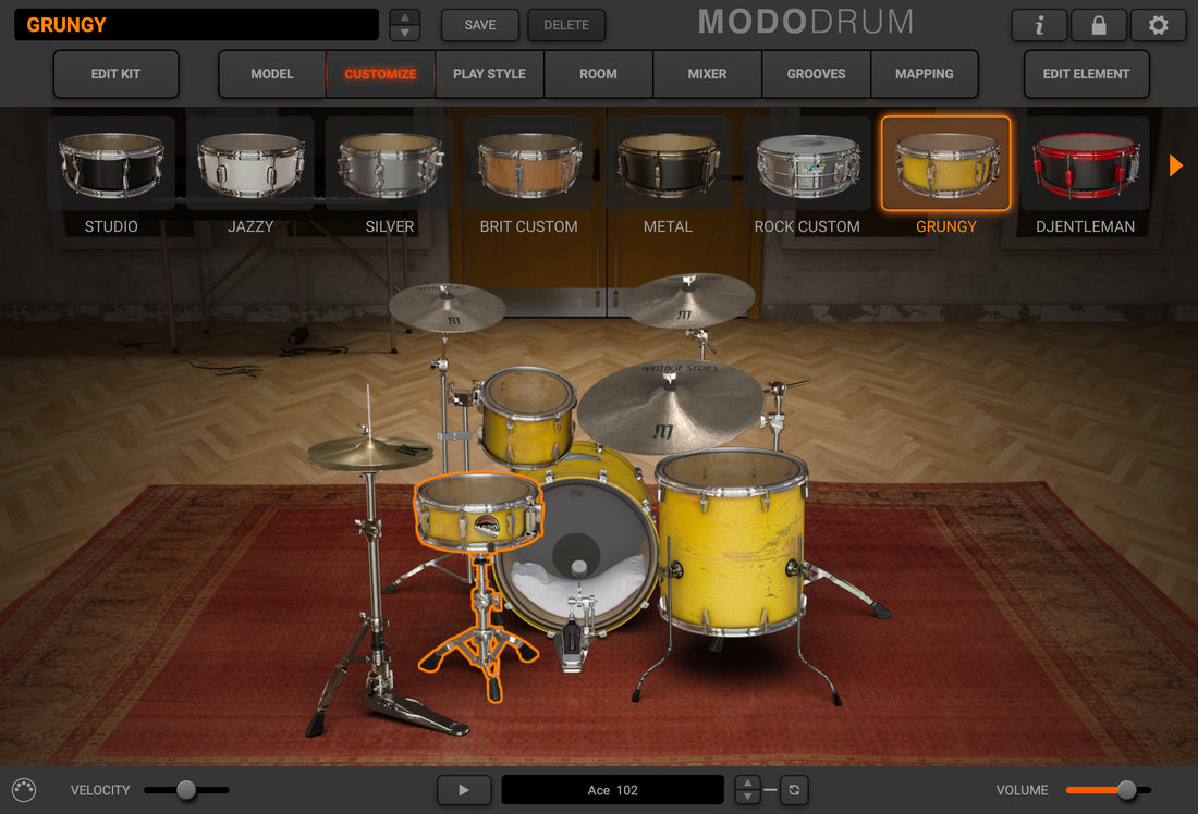 MODO DRUM Kit - Grungy
