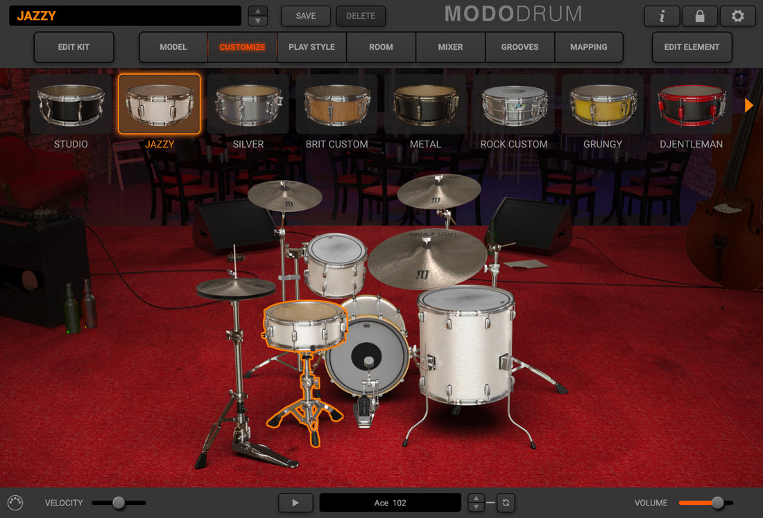 MODO DRUM Kit - Jazzy