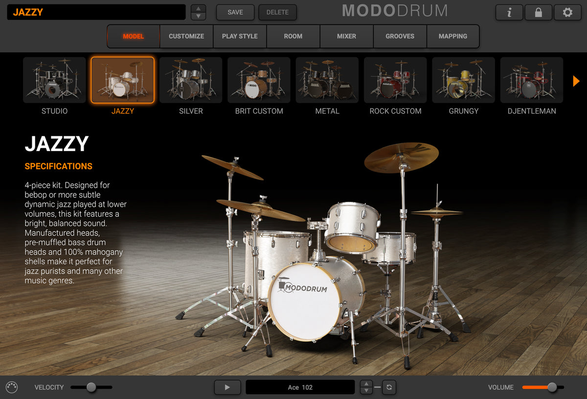 MODO DRUM Kit - Jazzy