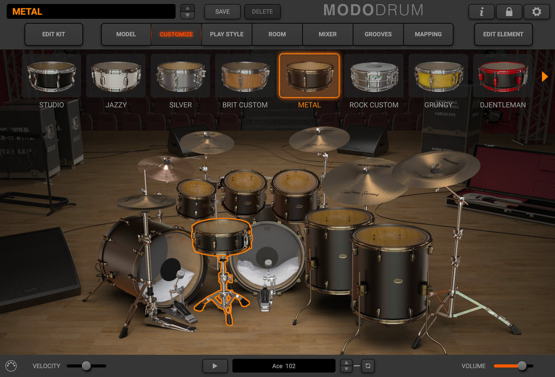 MODO DRUM Kit - Metal