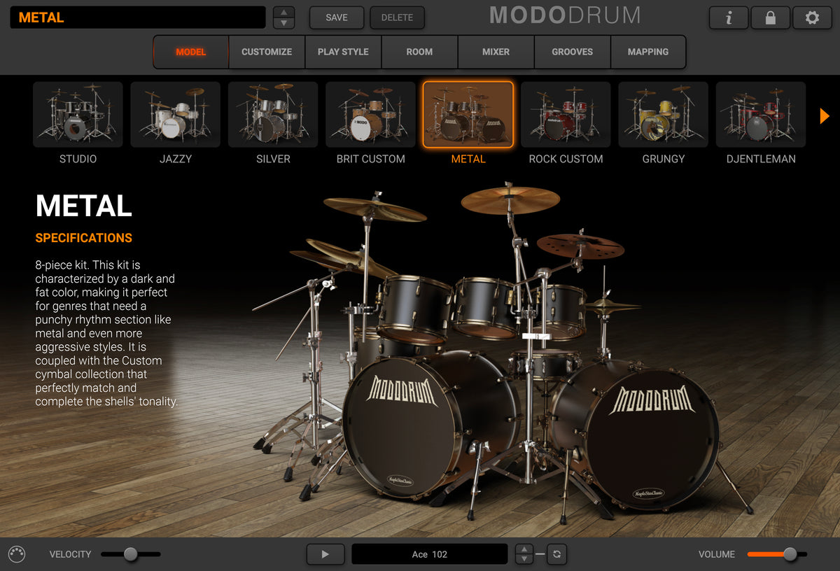 MODO DRUM Kit - Metal