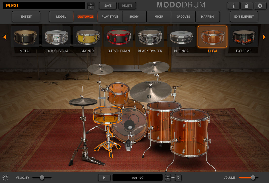 MODO DRUM Kit - Plexi