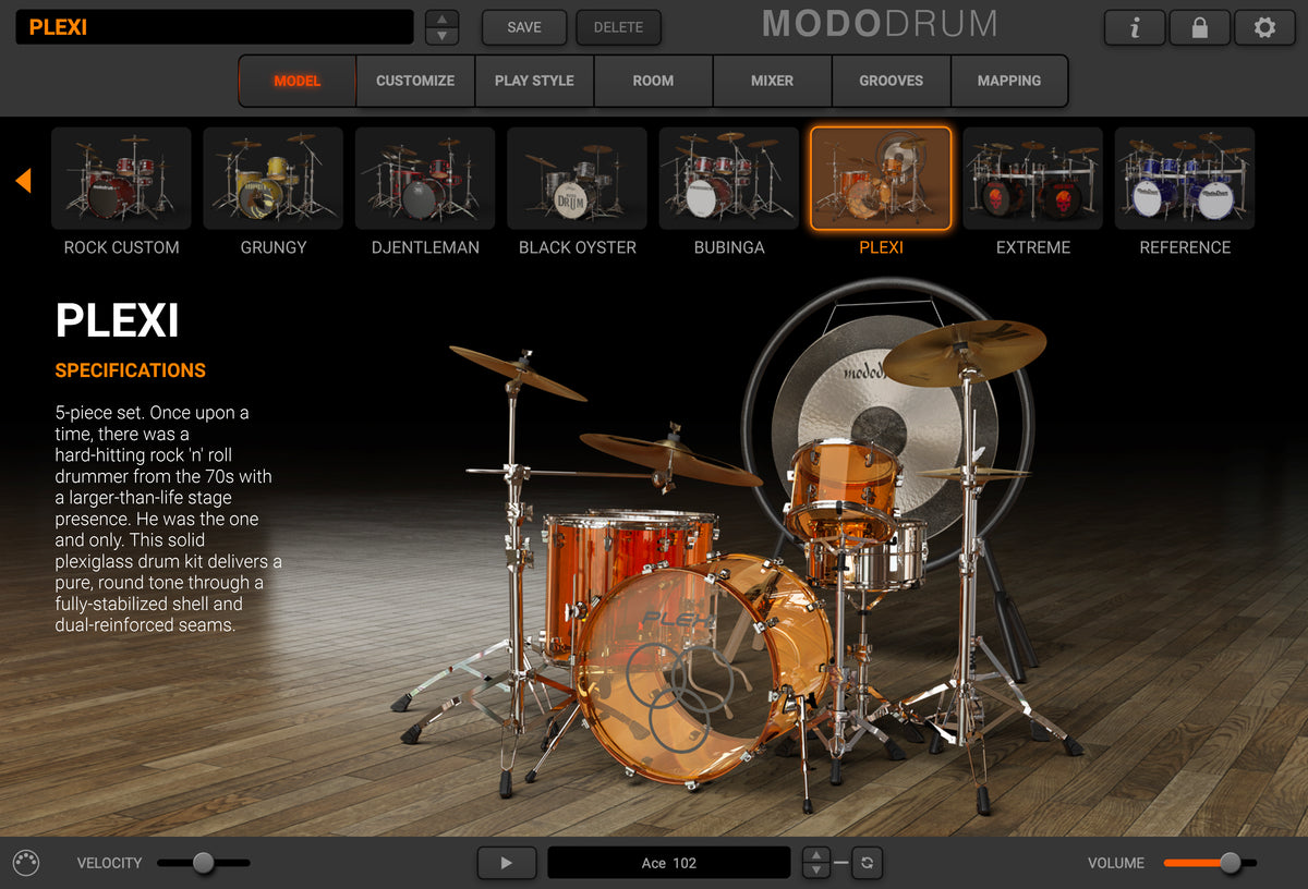 MODO DRUM Kit - Plexi