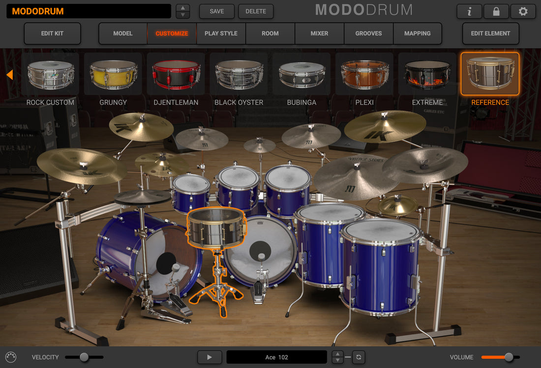 MODO DRUM Kit - Reference