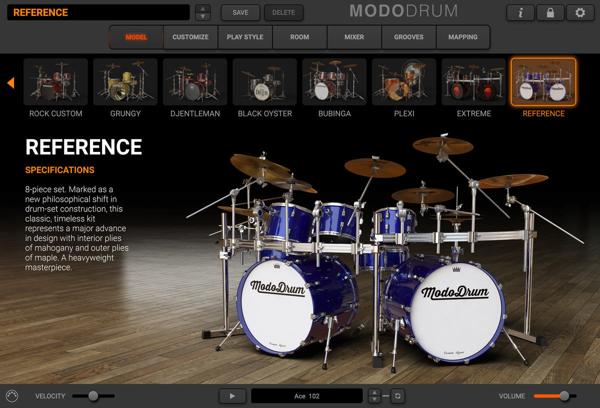 MODO DRUM Kit - Reference