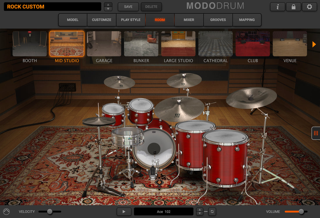 MODO DRUM Kit - Rock Custom