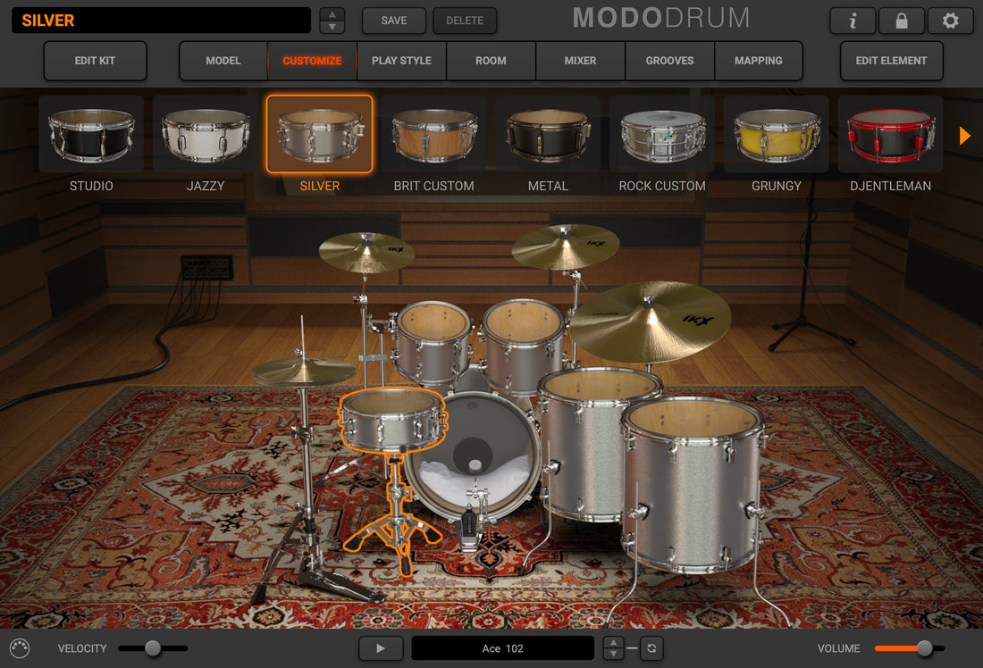 MODO DRUM Kit - Silver
