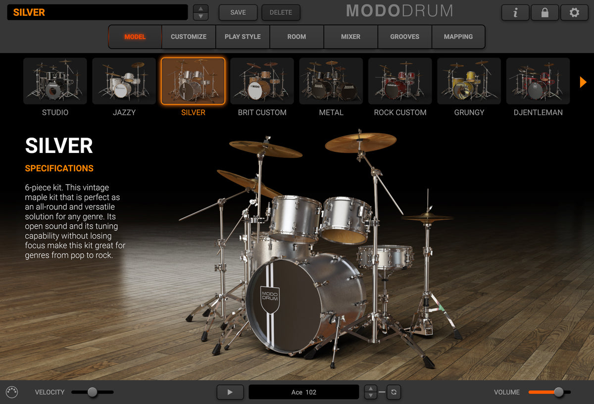 MODO DRUM Kit - Silver