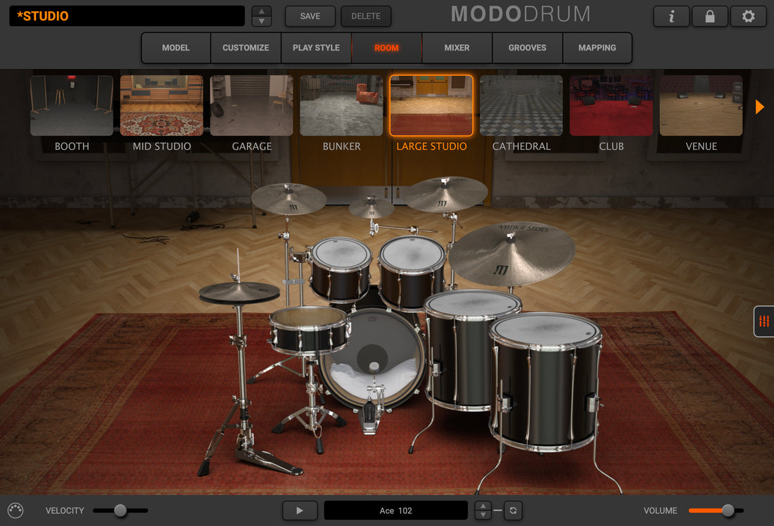 MODO DRUM Kit - Studio