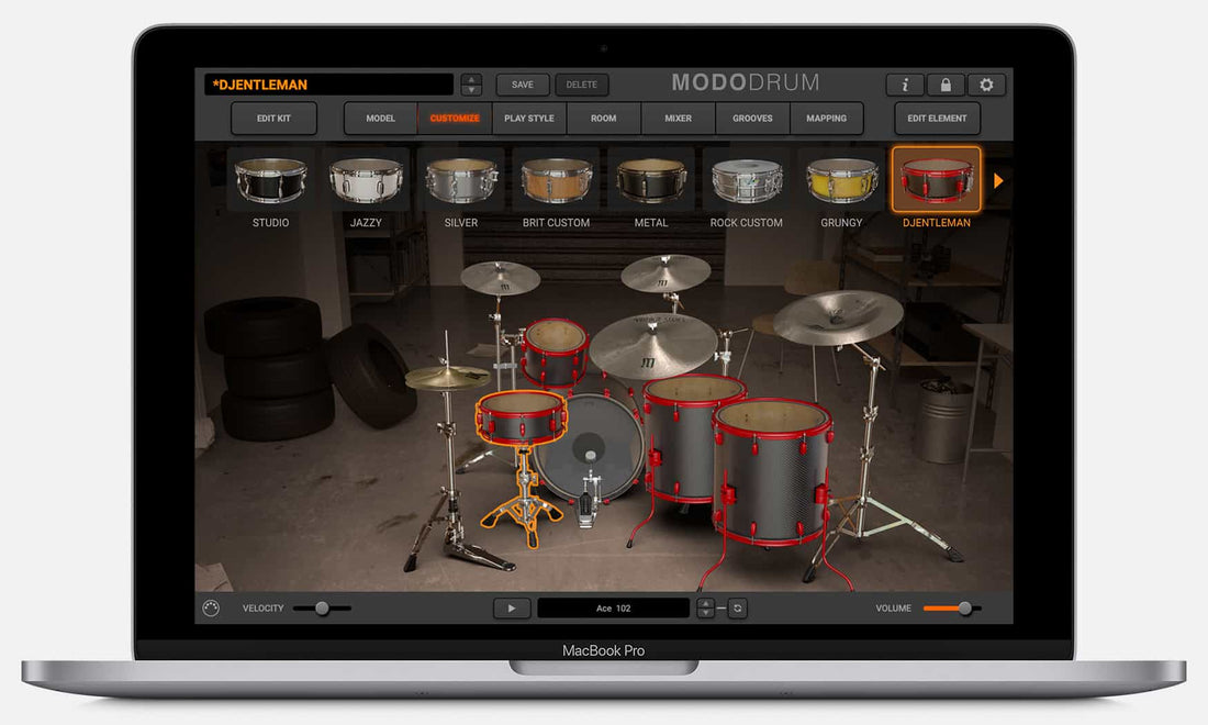 MODO DRUM Kit - Djentleman