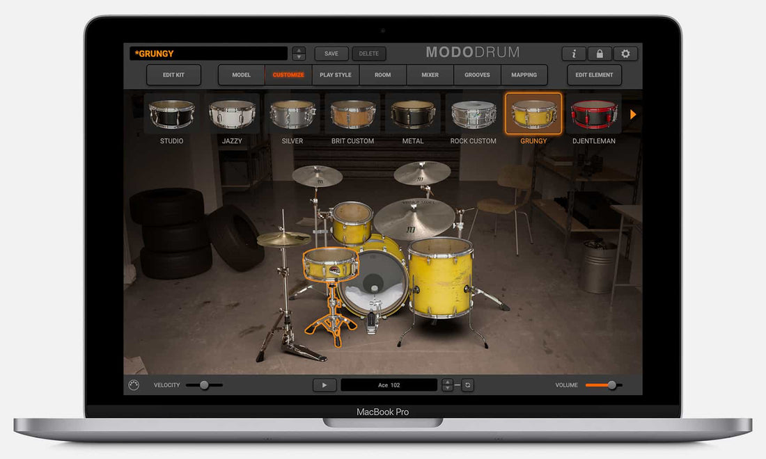 MODO DRUM Kit - Grungy