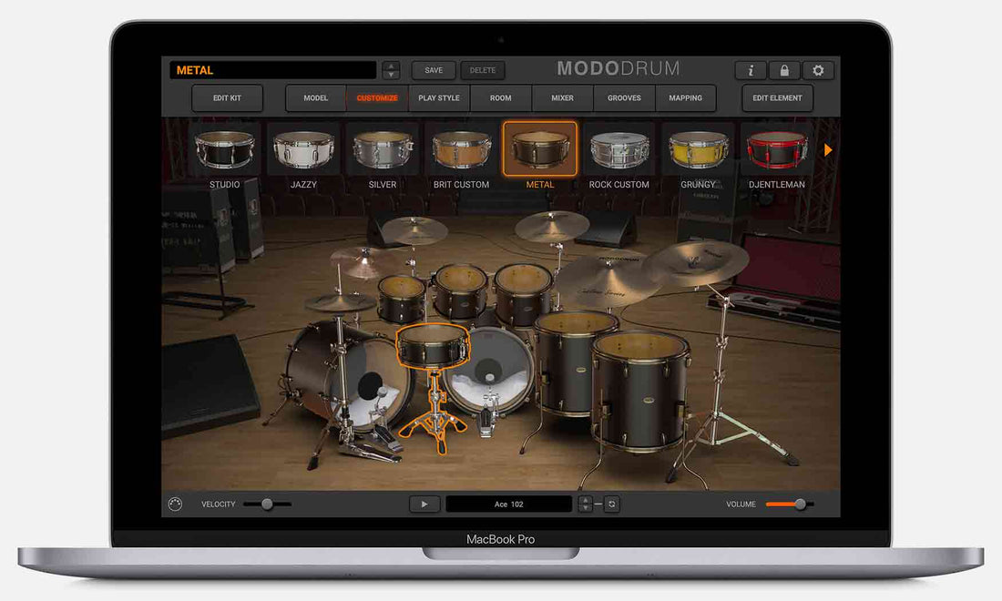 MODO DRUM Kit - Metal