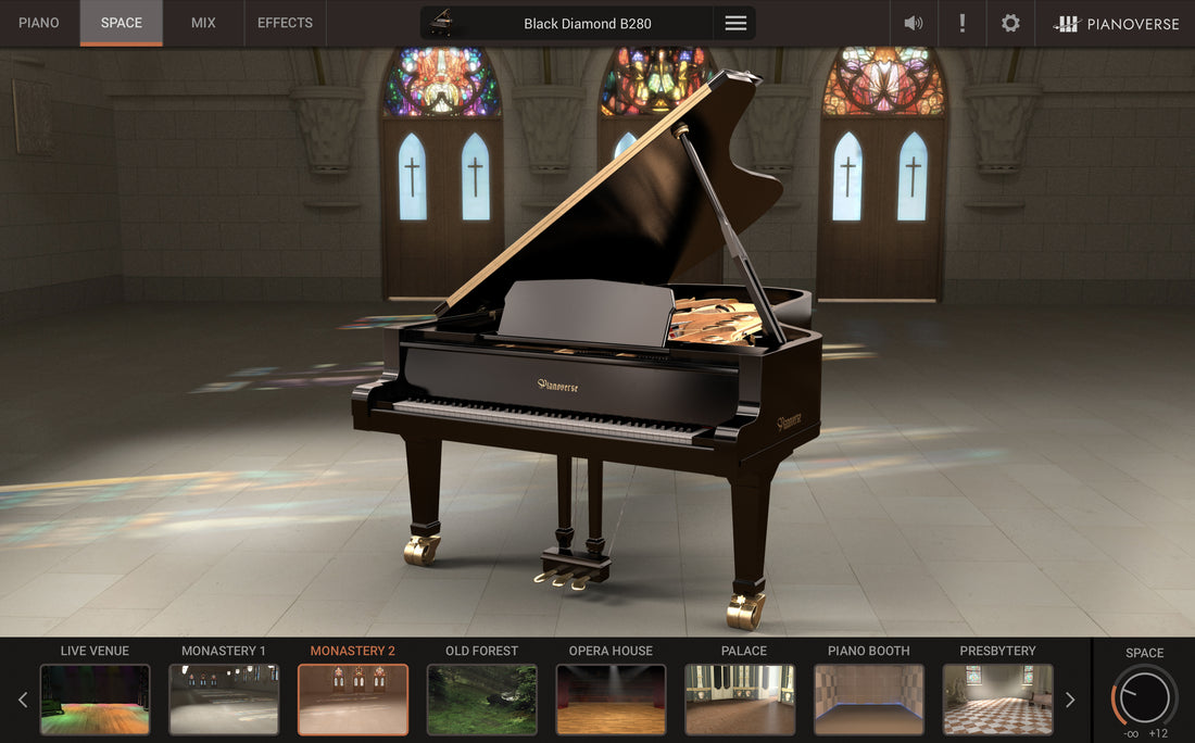 Pianoverse - Black Diamond B280