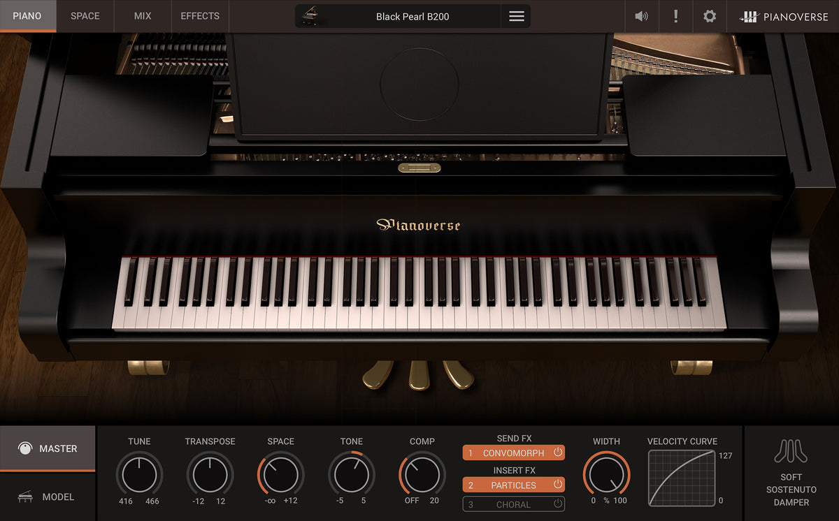 Pianoverse - Black Pearl B200