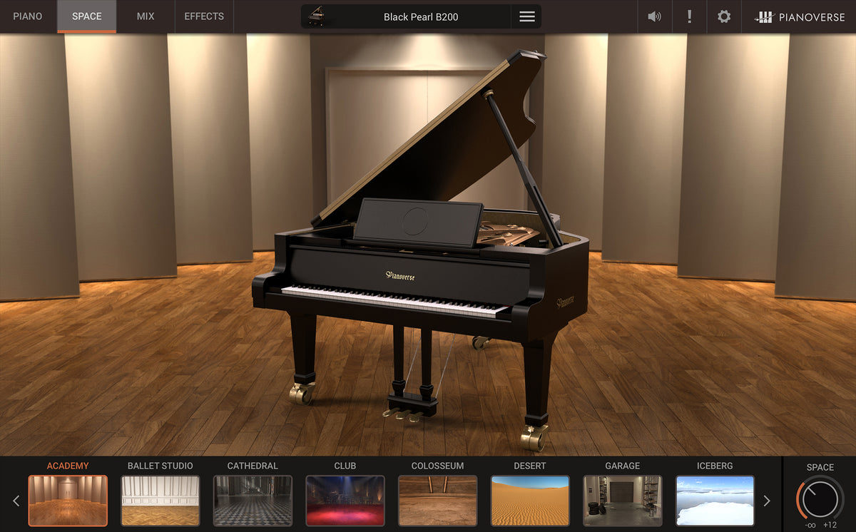 Pianoverse - Black Pearl B200