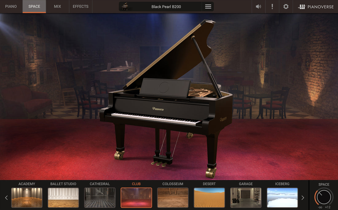 Pianoverse - Black Pearl B200