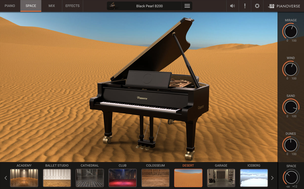 Pianoverse - Black Pearl B200